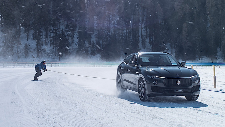 Απίστευτο ρεκόρ από τη Maserati και αθλητή του snowboard